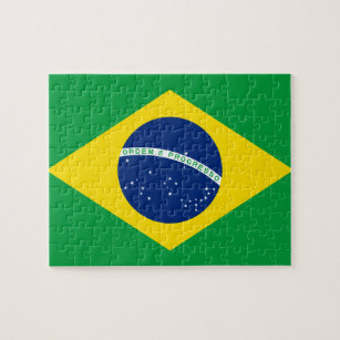 Puzzle Drapeau mondial du Brésil
