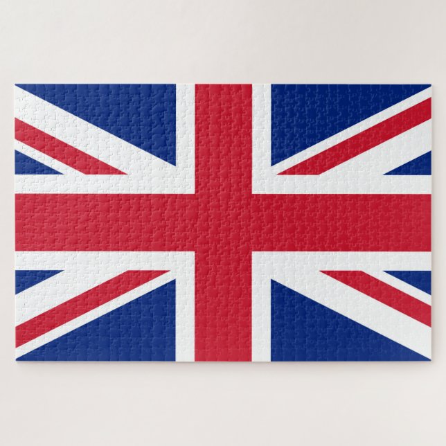 Puzzle Drapeau national Union Jack Royaume-Uni Angleterre (Horizontal)