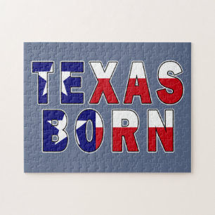 Puzzle Drapeau né au Texas