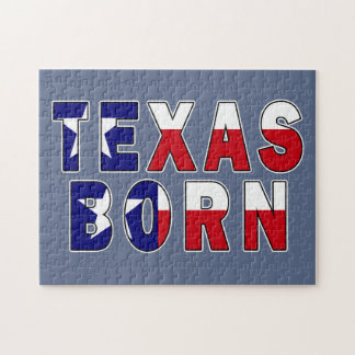 Puzzle Drapeau né au Texas
