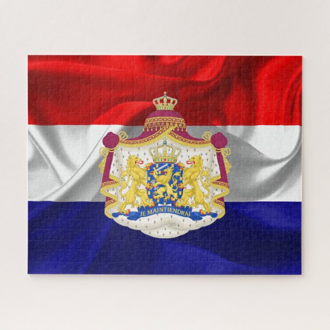 Puzzle Drapeau néerlandais (Horizontal)