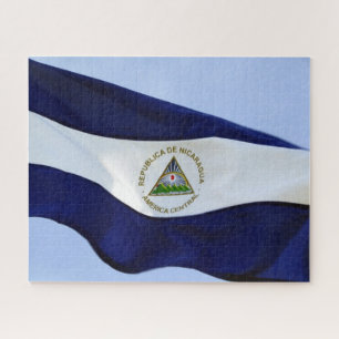 Puzzle drapeau nicaraguayen