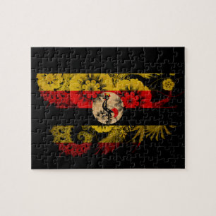 Puzzle Drapeau ougandais