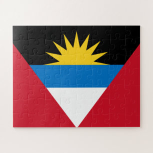 Puzzle Drapeau patriotique d'Antigua-et-Barbuda
