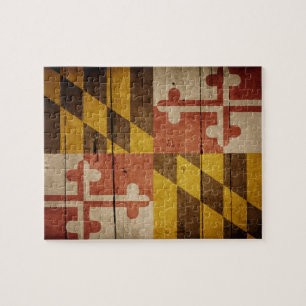 Puzzle Drapeau robuste du Maryland