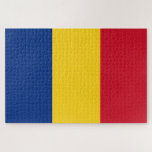 Puzzle Drapeau roumain (Roumanie)<br><div class="desc">Ce dessin présente le drapeau national de la Roumanie, un pays situé au carrefour de l'Europe centrale, orientale et du sud-est. Il a des frontières terrestres avec la Bulgarie au sud, l'Ukraine au nord, la Hongrie à l'ouest, la Serbie au sud-ouest et la Moldavie à l'est, y compris a son...</div>