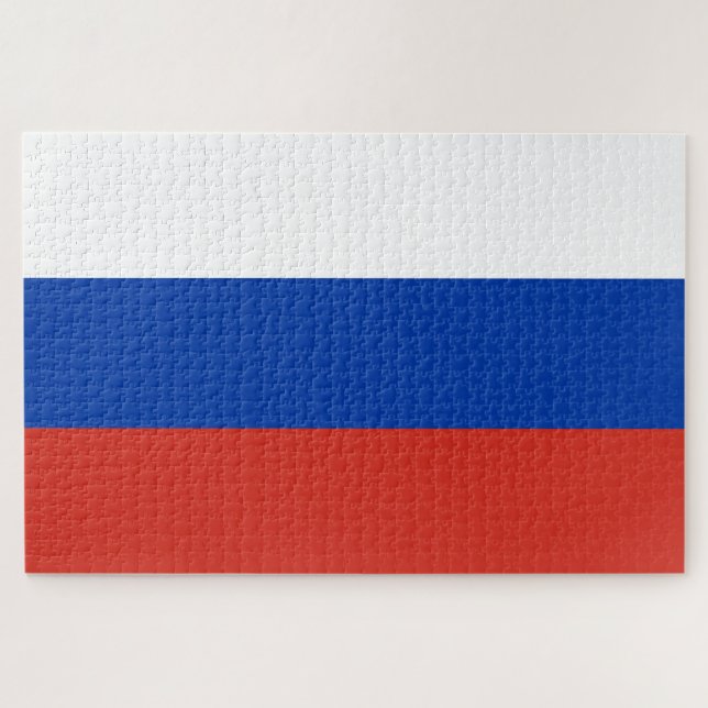 Puzzle Drapeau russe (Horizontal)