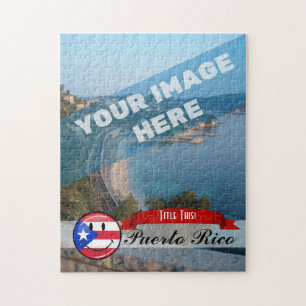 Puzzle Drapeau souriant de Porto Rico