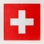 Puzzle Drapeau suisse (Suisse)<br><div class="desc">Ce dessin présente le drapeau de la Suisse (officiellement la Confédération suisse), pays enclavé au centre de l'Europe. Il s'agit d'une république fédérale, divisée en 26 cantons, dont la capitale est Berne, et la plus grande ville de Zurich. Le pays borde l'Allemagne au nord, l'Autriche et le Lichtenstein à l'est,...</div>