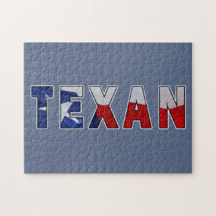 Puzzle Drapeau texan