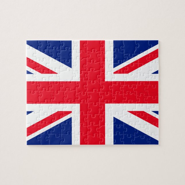 Puzzle Drapeau Union Jack du Royaume-Uni (Horizontal)