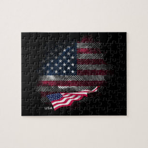 Puzzle Drapeau USA