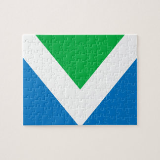 Puzzle Drapeau végétal international