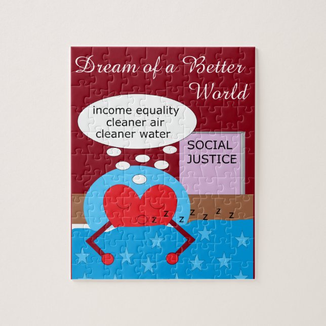Puzzle Dream of a Better World : (Vertical)