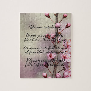 Puzzle Dream Poem Fleurs de fleurs de cerisier
