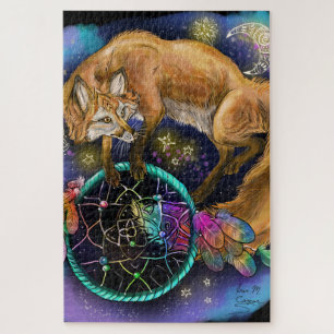 Puzzle Dreamcatcher Fox