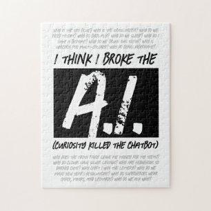 Puzzle Drôle Je Pense Que J'Ai Cassé L'AI ...
