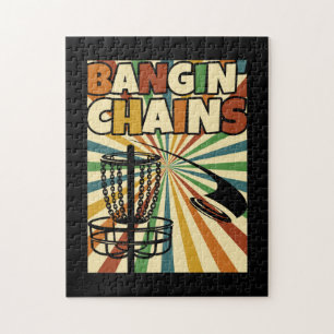 Puzzle Drôle Joueur De Golf Disque Que Je Bangin' Chains