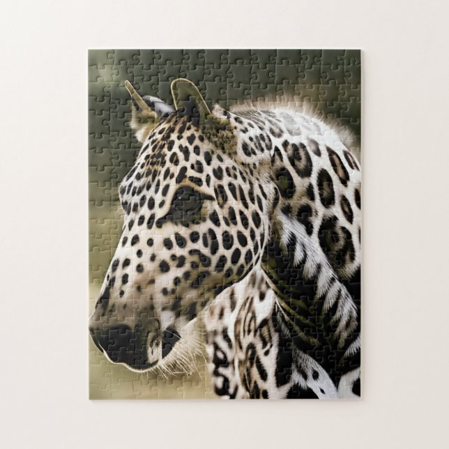 Puzzle Drôle Leopard Appaloosa (Vertical)