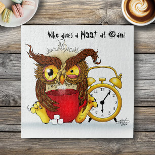 Puzzle Drôle Morning Cranky Owl