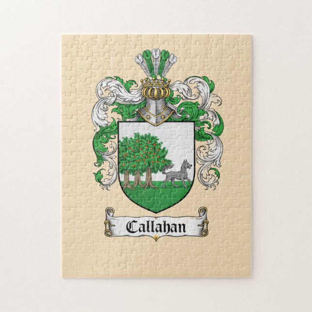Puzzle du blason de Callahan (Vertical)