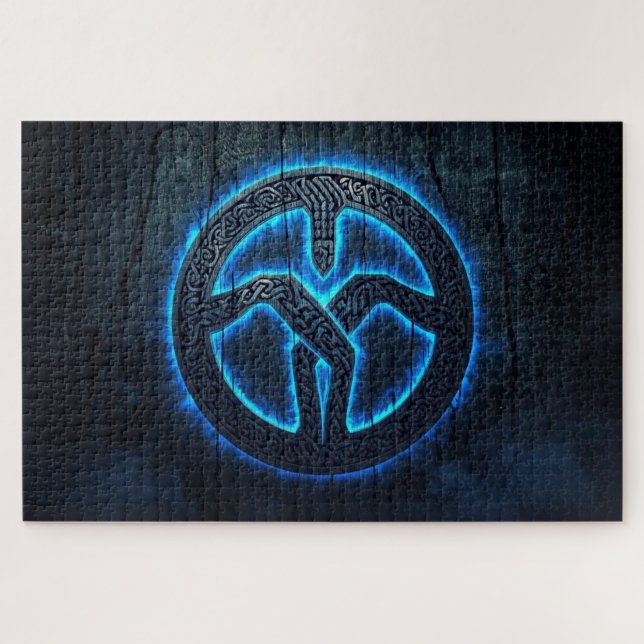 Puzzle du Cercle de Runes Viking (Horizontal)