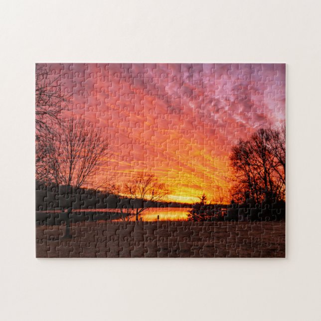Puzzle du coucher de soleil (Horizontal)