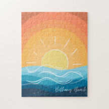 Puzzle du coucher de soleil