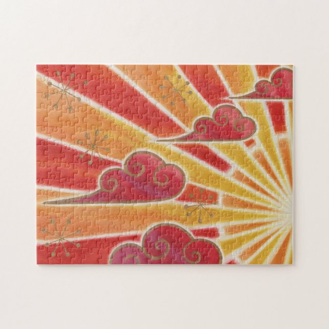 Puzzle du coucher du soleil (Horizontal)