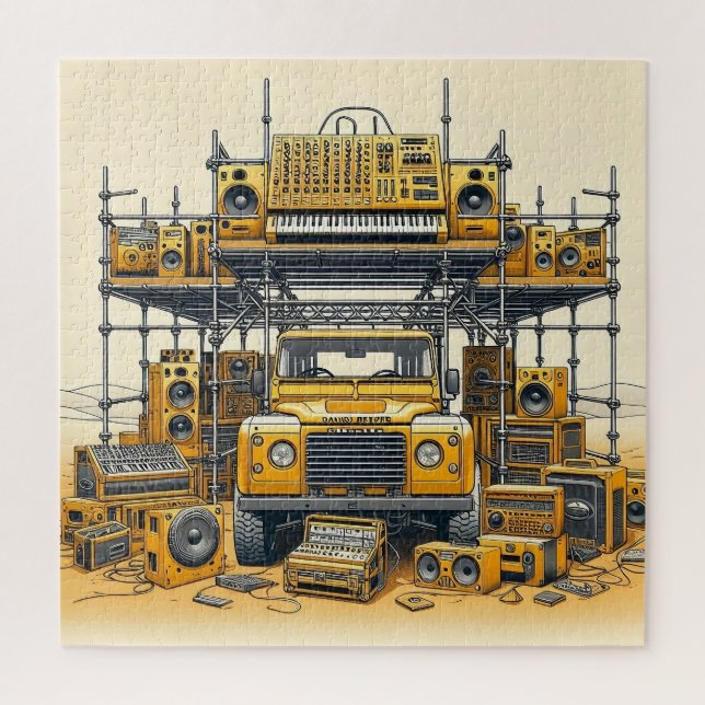 Puzzle du Désert (Vertical)