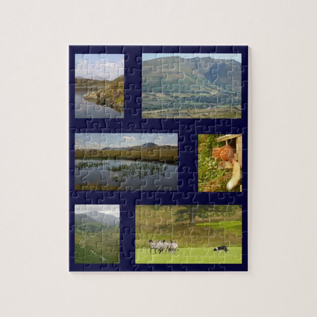 Puzzle du district d'English Lake (Vertical)