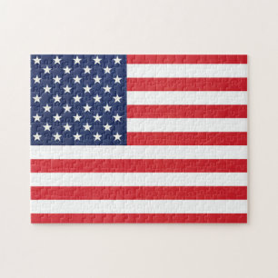 Puzzle du drapeau américain patriotique