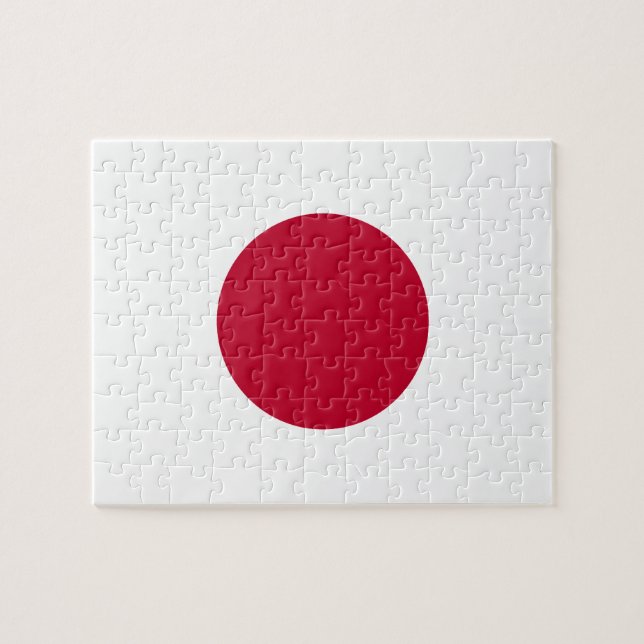 Puzzle du drapeau japonais (Horizontal)