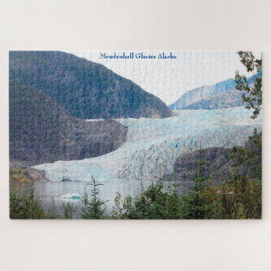 Puzzle du glacier Mendenhall Alaska