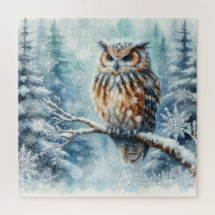 Puzzle du Hibou d'Hiver