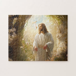 Puzzle du jardin de résurrection de Jésus