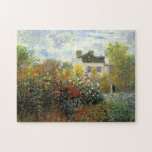 Puzzle du jardin Rose Monet<br><div class="desc">Puzzle du jardin Rose Monet. Huile sur toile de 1883. Claude Monet, impressionniste français, a créé quelques-uns des plus beaux paysages de jardin près de chez lui à Giverny. C'est l'une de ses oeuvres antérieures représentant un jardin rose le matin près d'Argenteuil. L'oeuvre présente des roses jaunes, rouges et blancs...</div>