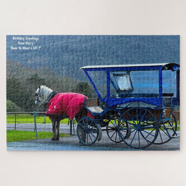 Puzzle du Kerry Jaunting Cart (Horizontal)