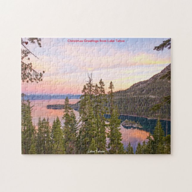 Puzzle du lac Tahoe Jigsaw (Horizontal)