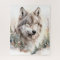 Puzzle du loup d'hiver
