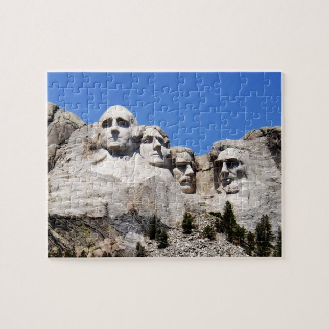 Puzzle du mont Rushmore le Dakota du Sud (Horizontal)