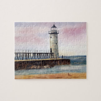 Puzzle du nord de phare de musoir de Manistee