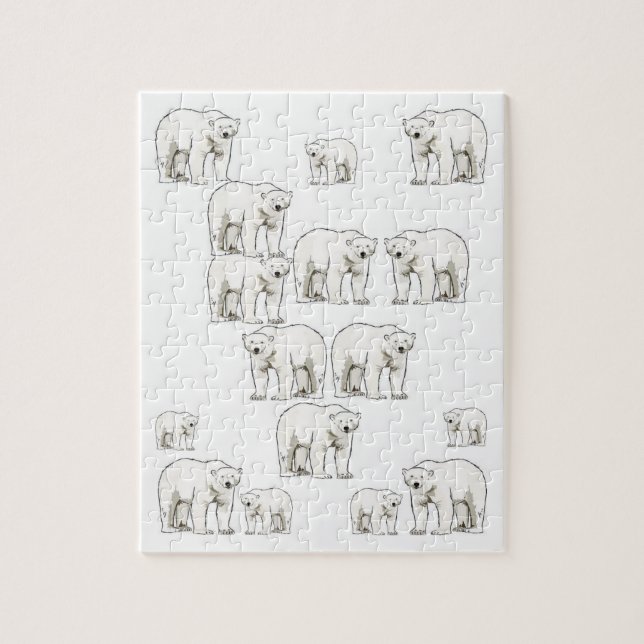 Puzzle du ours polaire (Vertical)