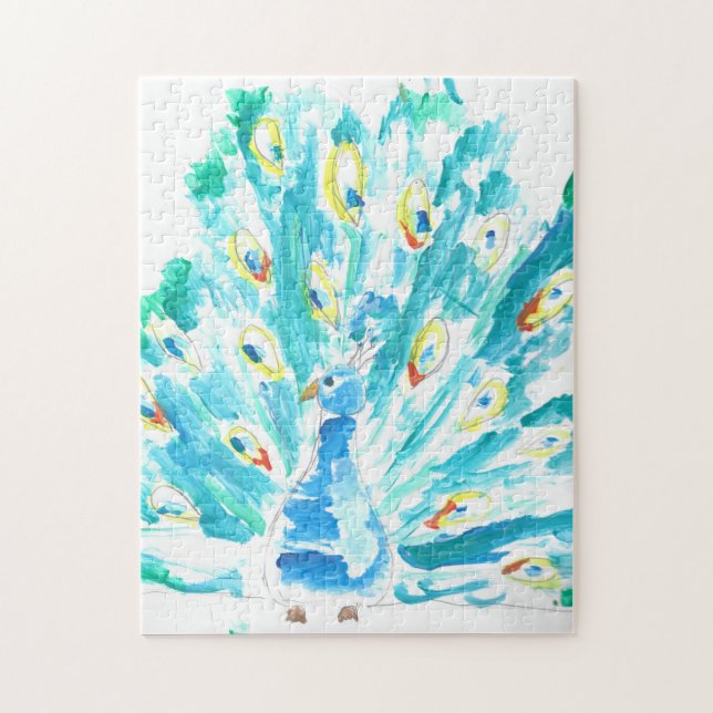 Puzzle du paon (Vertical)