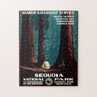 Puzzle du parc national Sequoia