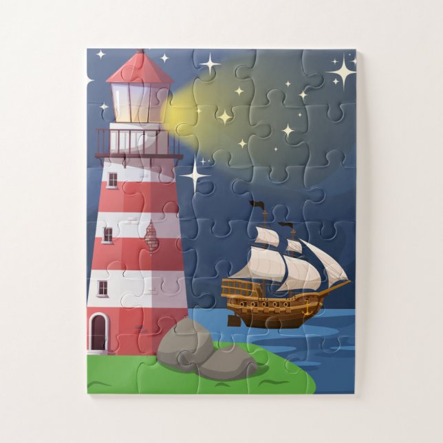 Puzzle du phare (Vertical)