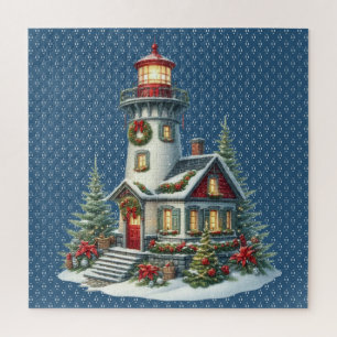 Puzzle du phare de Noël