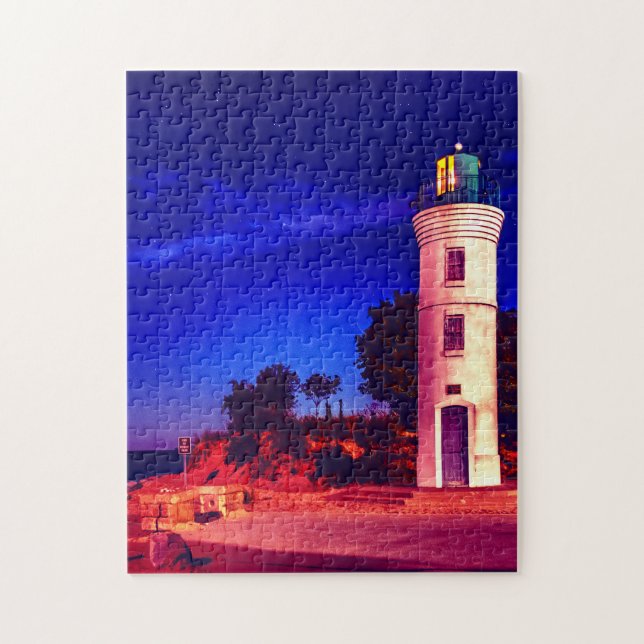 Puzzle du phare du Michigan (Vertical)