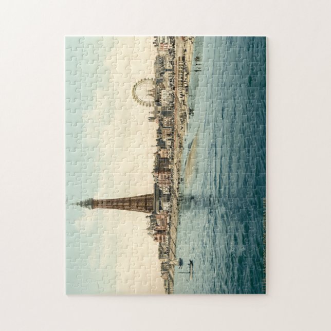Puzzle Du pilier central, Blackpool, Angleterre (Vertical)