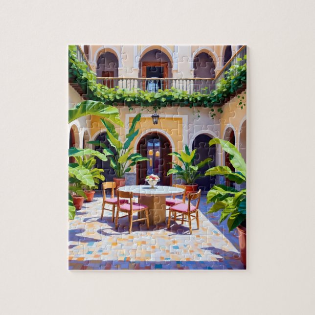 Puzzle du Riad marocain (Vertical)